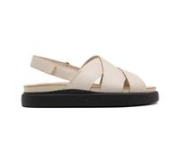 Clarks Womens Aristella Sun Cream Leather