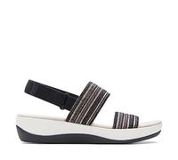 Clarks Women's Arla Stroll Sandal, Black Combi, 7 UK