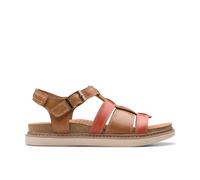 Clarks Arwell Sun Sandal CREAM LEATHER SIZE 3