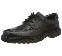 Clarks Asher Grove, Boys’ Derbys, Black (Black Leather Leather), 4 UK (37 EU)