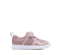 Clarks Ath Flux K Girls Infant Sports Trainers 8.5 Dusky Pink