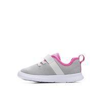 Clarks Ath Weave T. Sneaker, Light Grey, 6 UK