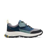 Clarks ATL Trek Path Gore-Tex Nubuck Shoes in Teal Combination Standard Fit Size 4