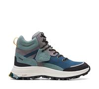 Clarks Atl Trek Sky Gore-Tex Textile Boots In Teal Combination Standard Fit Size 5½