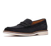 Clarks Atticus LTSlip Mens Navy Suede, 8