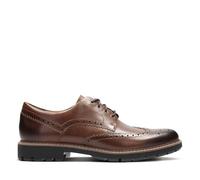 CLARKS Batcombe Wing Mens Leather Brogue Lace up Shoe