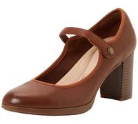 Clarks Women's Bayla Lily, Tan Leather, 6 UK