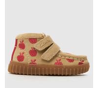 Clarks Beige Multi Torhill V Toddler Boots UK 4 (EU 20)