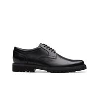 Clarks Originals Men's Derby Shoes Berwick Lace Black Leather Lace-Up Standard Fit 6.5 UK