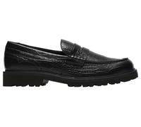 Clarks Berwick Lo Mens Black Croc, 8