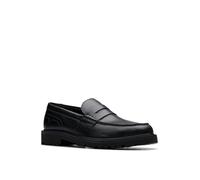 Clarks Men's Berwick Lo, Black Leather, 7.5 UK