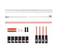 Clarks Bicycle Cycle Bike Braided Road/MTB Brake Cable Kit Silver