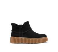 Clarks Black Fur Lined Torhill Warm Boot, Black, Size 4, Women Black