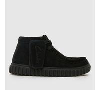 Clarks Black Torhill Toddler Boots UK 7 (EU 24)