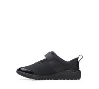 Clarks Boys Aeon Pace Sneaker, Black, 7.5 UK Child