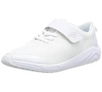 Clarks Boy's Aeon Pace Sneaker, White, 7 UK Child Wide