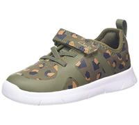 Clarks Boy's Ath Flux Low Top Sneakers, Green Olive Camo Olive Camo, 5 UK Child