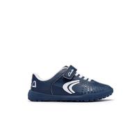 Clarks Boys CICA Goal Kid Bright Coral Combination Trainers,Riptape