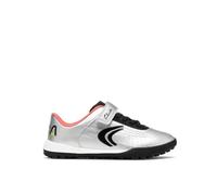 Clarks Boys CICA Goal Kid Bright Coral Combination Trainers,Riptape