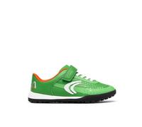 Clarks Boys CICA Goal Kid Bright Coral Combination Trainers,Riptape