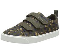 Clarks Boy's City Vibe K Sneaker, Olive Camo, 12 UK