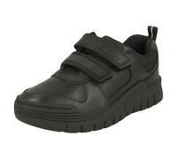 Clarks Boys Clarks Bumper Toe School Shoes Scooter Speed - Black Leather - UK 7.5 Infant - E