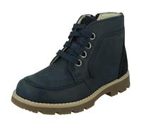 Clarks Boy's Heath Lace T Ankle Boot, Navy, 7.5 UK Child