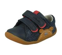 Clarks Baby Boys Roamer Bear T Sneaker, Navy Suede, 2 UK Child