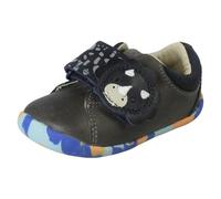 Clarks Boys Clarks Casual First Shoes Roamer Tri T - Grey/Blue - UK 5.5 Infant - G