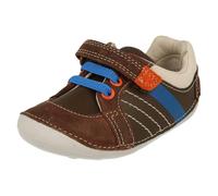 Clarks Boys Clarks Cruiser Shoes Tiny Myle - Brown Combi - UK 3 Infant - F