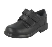 Clarks Boys Clarks Double Strap School Shoes Remi Pace - Black Leather - UK 8 Child - H