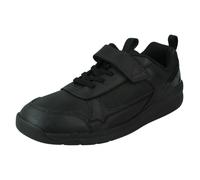 Clarks Boys Clarks Lace Detailed Casual Trainers Orbit Sprint Y - Black - UK 4 Child - E