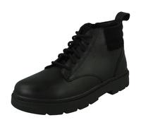 Clarks Boys Lorcamtrail Y Fashion Boot, Black Leather, 8 UK