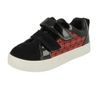 Clarks Boys Clarks Marvel Superhero Casual Shoes City Hero Lo - Black/Red - UK 9 Child