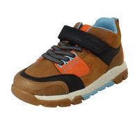 Clarks Boys Clarks PlayPrints 'Rex' Ankle Boots Steggy 2 Glow - Tan - UK 7 Infant - G
