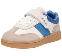 Clarks CypressStep K Childrens White/Blue, 8