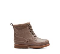 CLARKS Boy's Girl's Dabi Style T. Mid Calf Boot, Pebble Leather, 6.5 UK Child