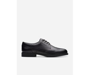 Clarks Boys Leather Tapa Pure Brogues in Black - Black - EU 39.5 UK 6.5