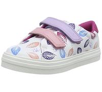 Clarks Boys' Nova Bar K Trainers, White Combination, 8.5 UK