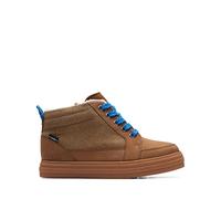 Clarks Boys Nova Rain K Chukka Boots, Brown leather, 11 UK Child
