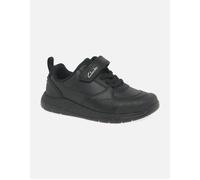 Clarks Boy's Steggy Stride Boys Shoes - Black - Size: 2.5 (older)/F (Standard)