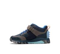 Clarks Steggy2 Glow K Fashion Boot, Navy Combi, 11.5 UK