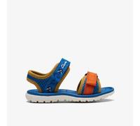 Clarks Boys Surfing Tide Toddler Blue Riptape Textile Casual