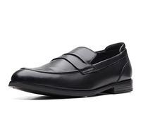 Clarks Bradish Ease - Classic Men, Black/White, 8.5 UK