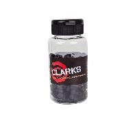 Clarks Cycle Systems Inner Bicycle Cable Donuts, Black, Pot of 200, Brake Cable