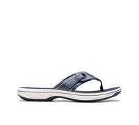 Clarks Brinkley Reyna Synthetic Sandals In Navy Size 5