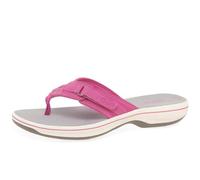 Clarks Brinkley Sea Womens Toe Post Sandals 7 UK Fuchsia