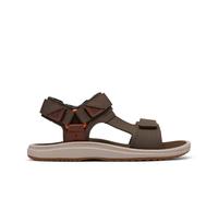 Clarks Brinkley Trail Olive Flat Sandals In Green Green