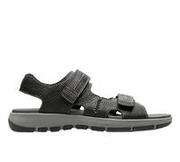 Clarks Brixby Shore, Men’s Ankle-Strap, Black (Black Leather -), 8.5 UK (42.5 EU)