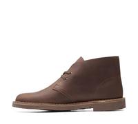 Clarks Bushacre 3 Mens Dark Brown Lea, 12